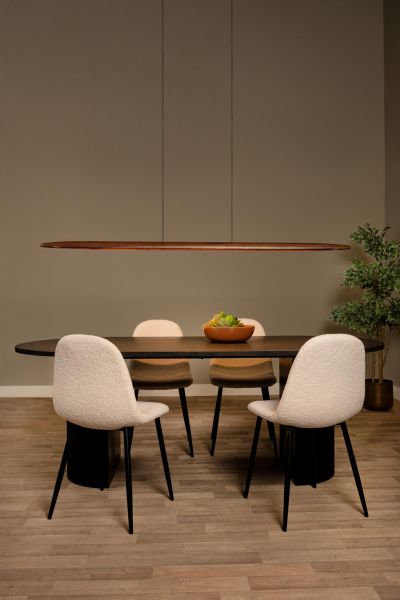 Lucide LANGHOLT - Pendant light - LED Dim. - CCT - 1x28W 2200K/4000K - Light wood - Vibes
